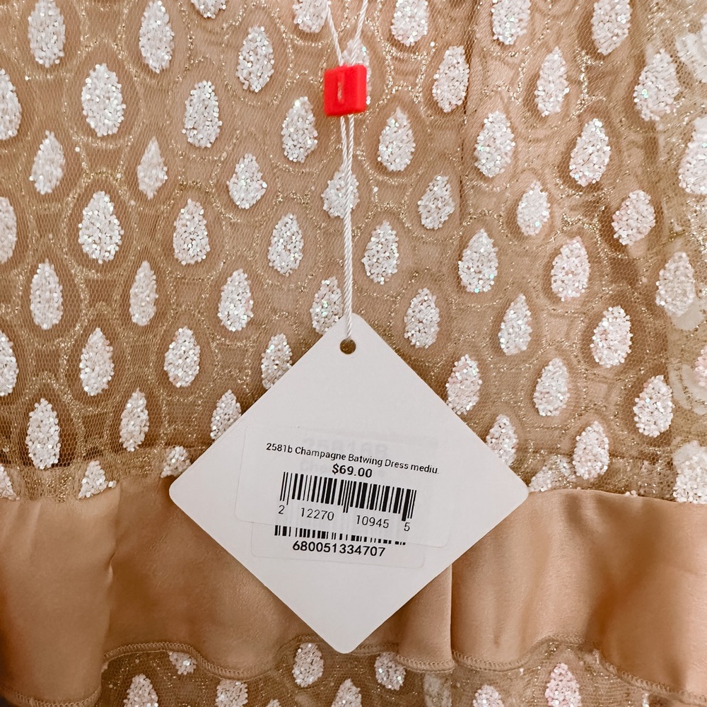 Sparkly detail dress